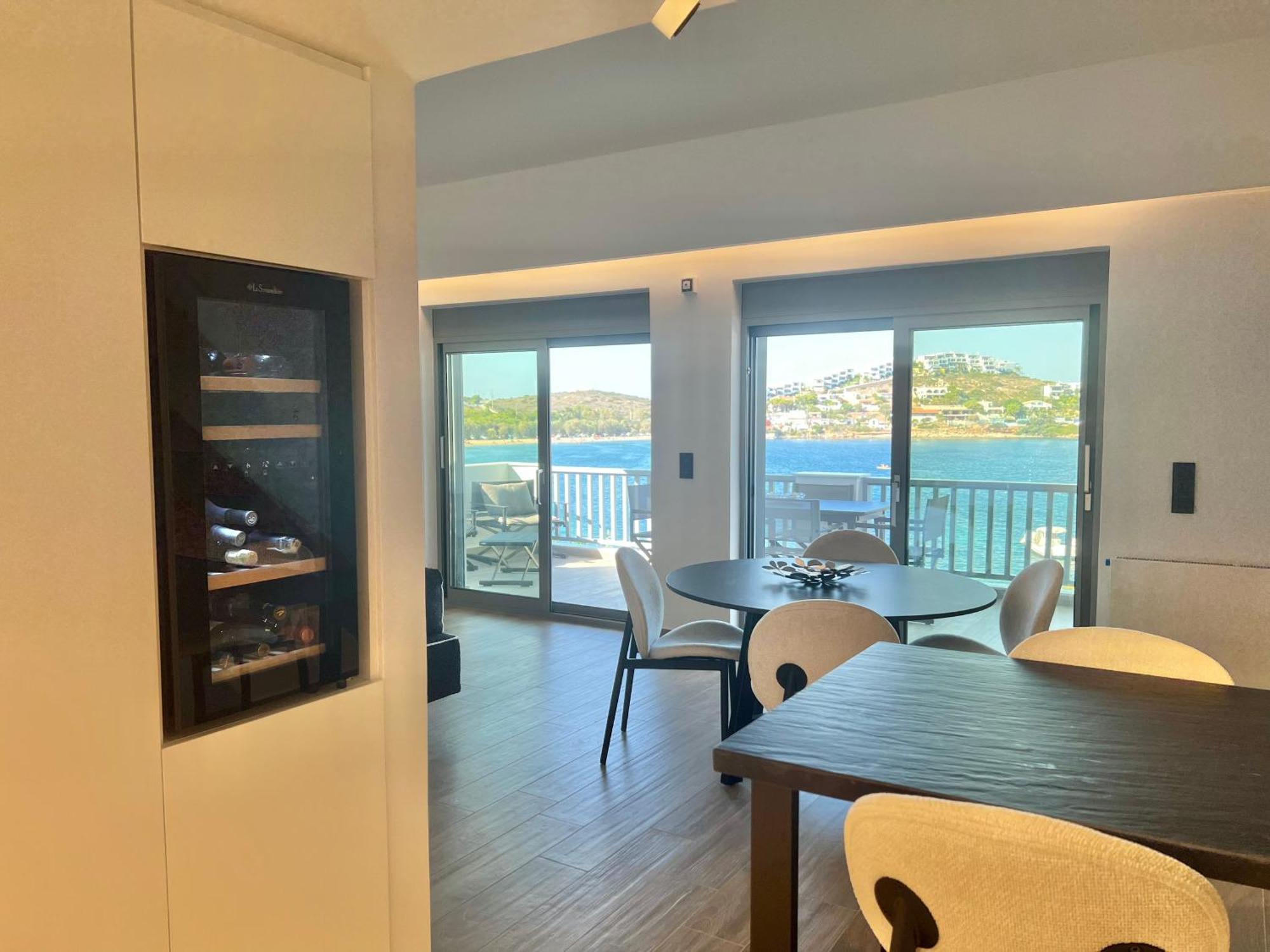 Sounio - Waterfront Luxury Spa Villa Pounta Zeza 170 Sqm On Private Beach Sounion Ngoại thất bức ảnh