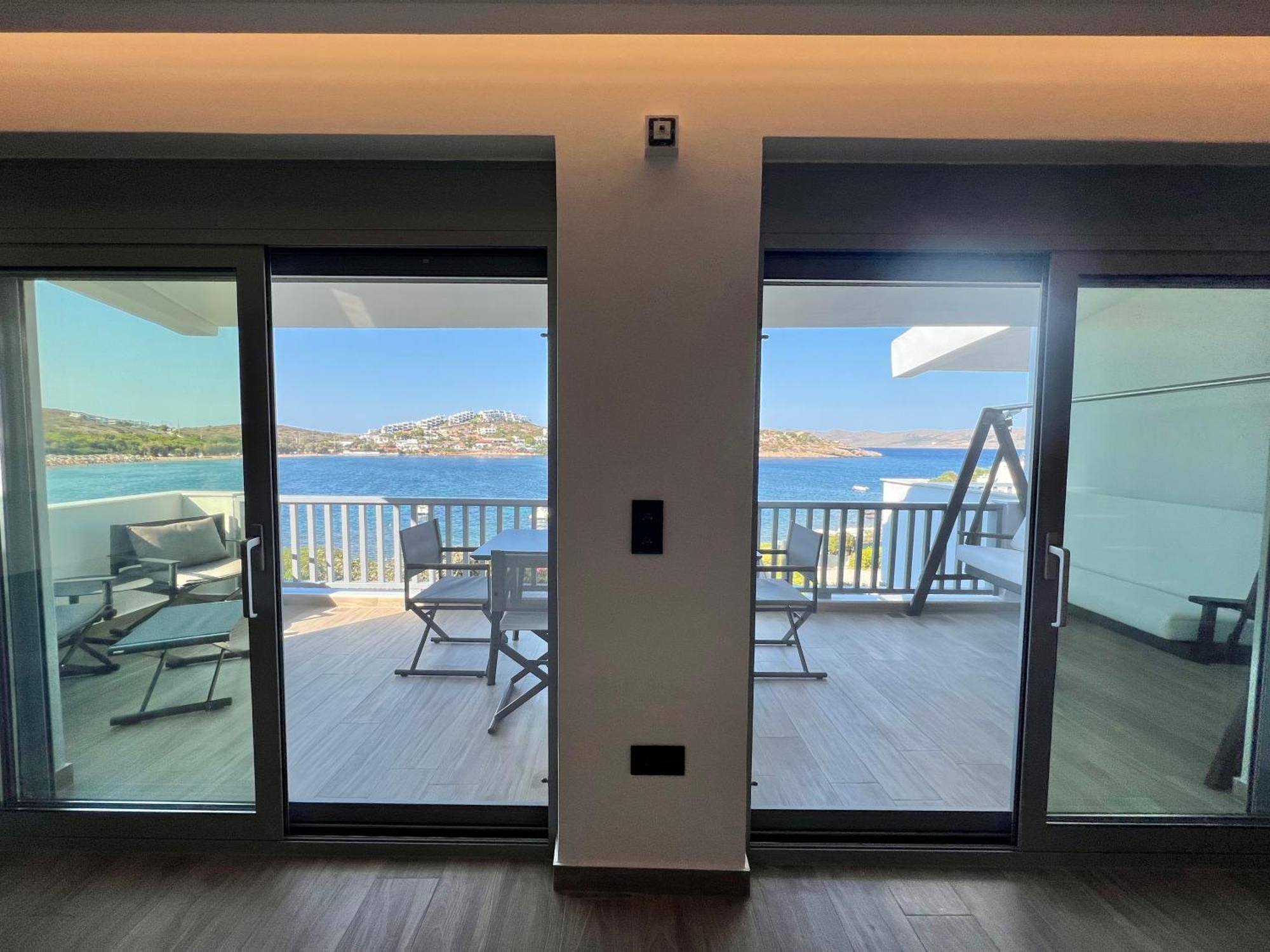 Sounio - Waterfront Luxury Spa Villa Pounta Zeza 170 Sqm On Private Beach Sounion Ngoại thất bức ảnh