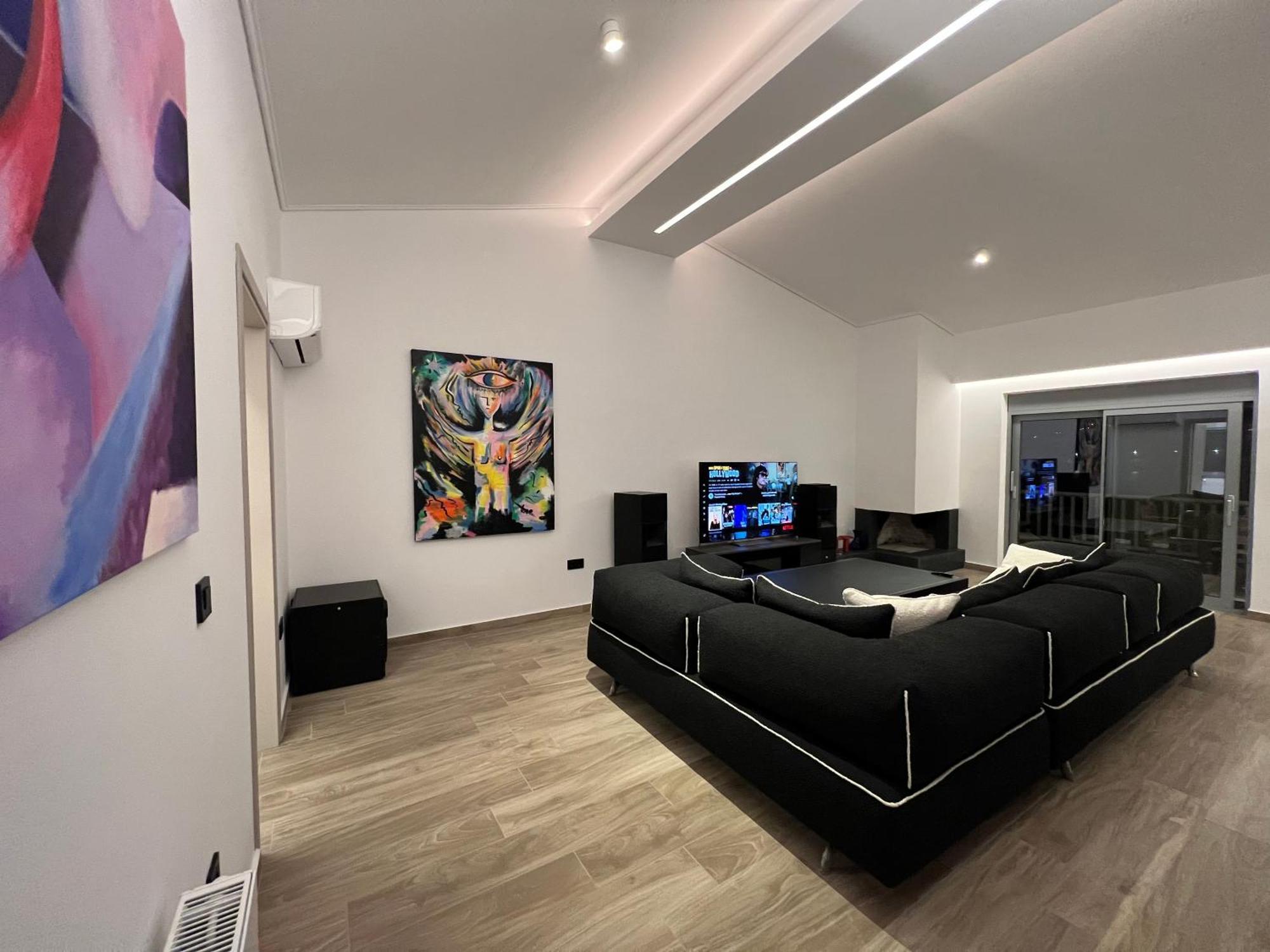 Sounio - Waterfront Luxury Spa Villa Pounta Zeza 170 Sqm On Private Beach Sounion Ngoại thất bức ảnh