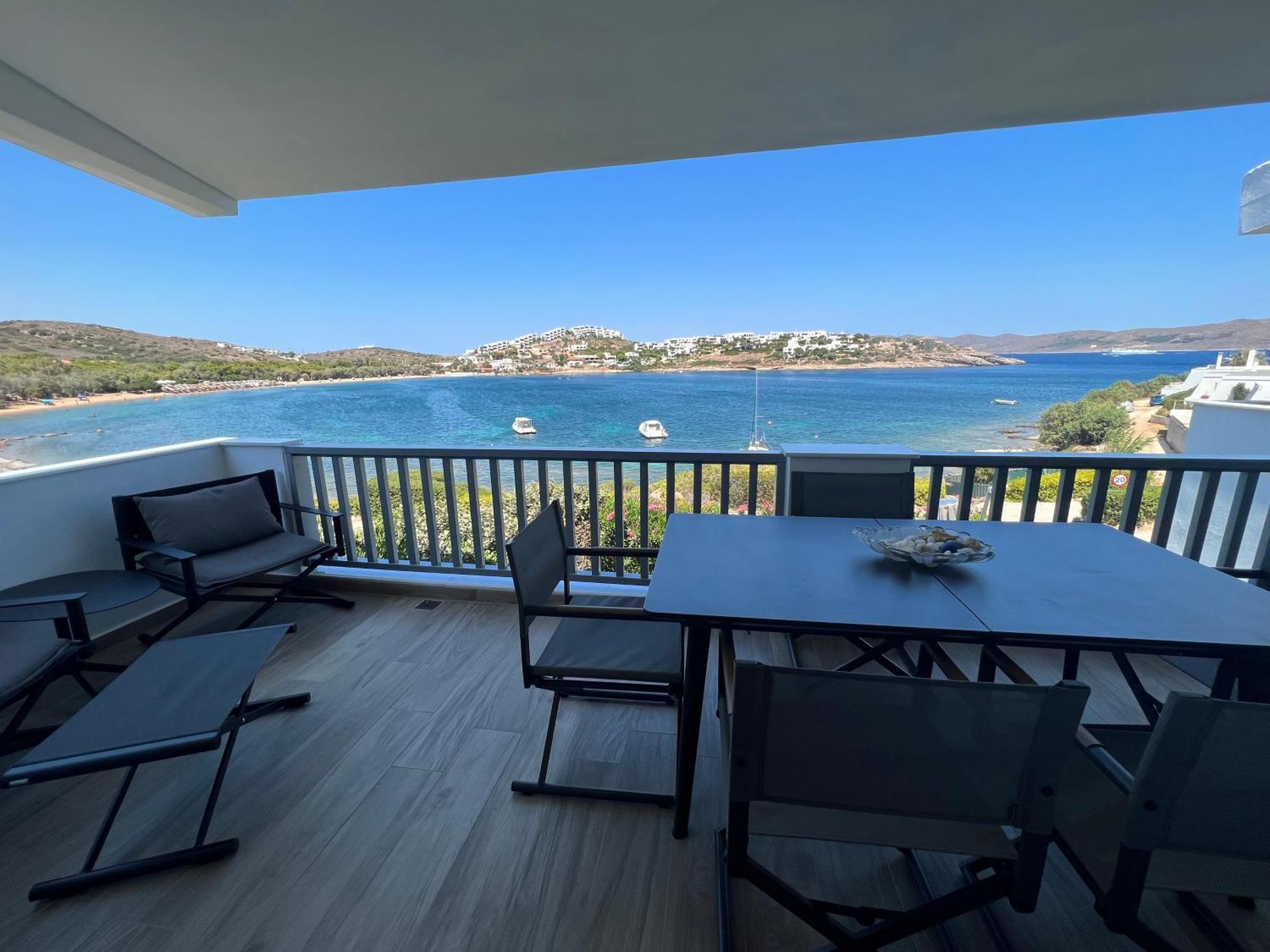 Sounio - Waterfront Luxury Spa Villa Pounta Zeza 170 Sqm On Private Beach Sounion Ngoại thất bức ảnh